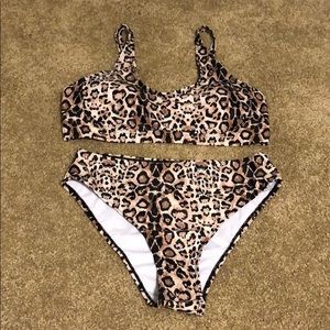 Shein Midwaist Cheetah Print